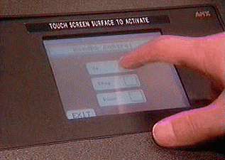 Touch-screen interface