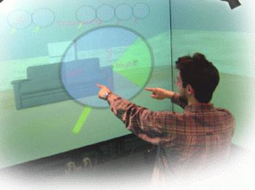 User Interface Paradigms for Manipulation of and Interaction with a 3D Audiovisual Environment