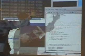 Virtual Rear Projection